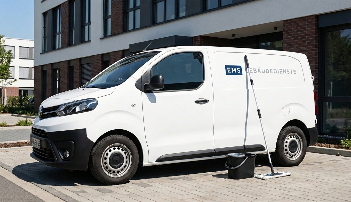 EMS Gebäudedienste Einsatzfahrzeug